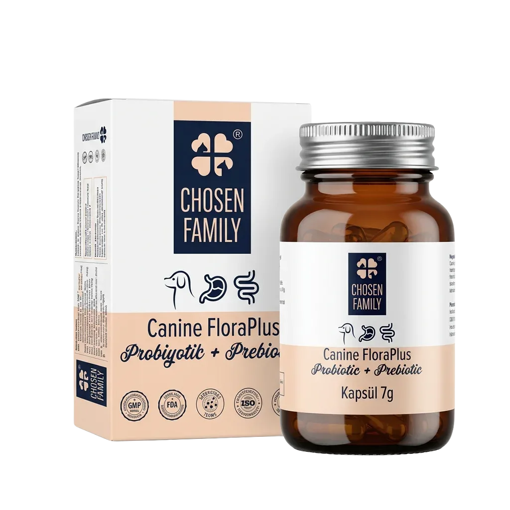 CANINE FLORAPLUS Canine Live Probiotic & Digestive Support Capsules (30 Caps)