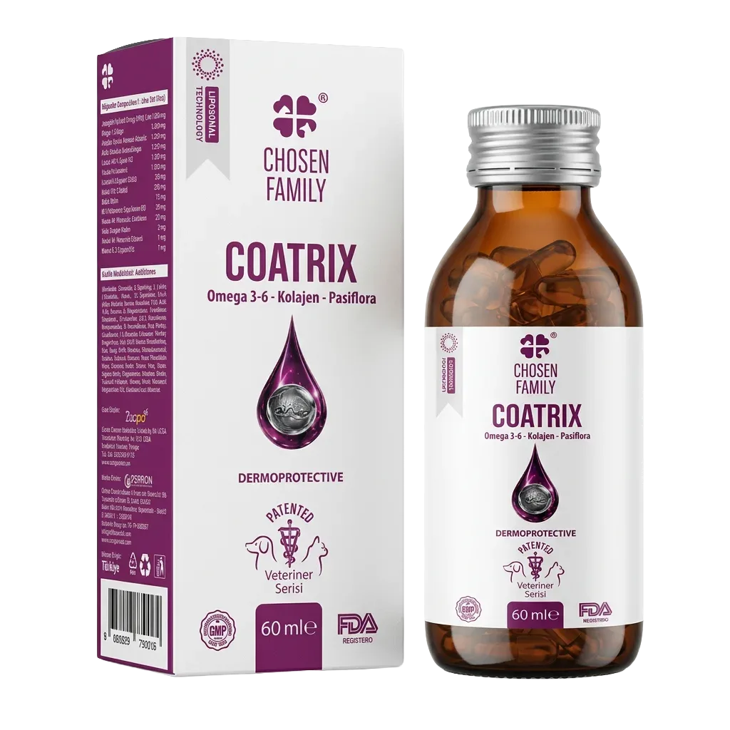 COATRIX Canine & Feline Dermal Barrier & Coat Health Oral Liquid (60 ml)