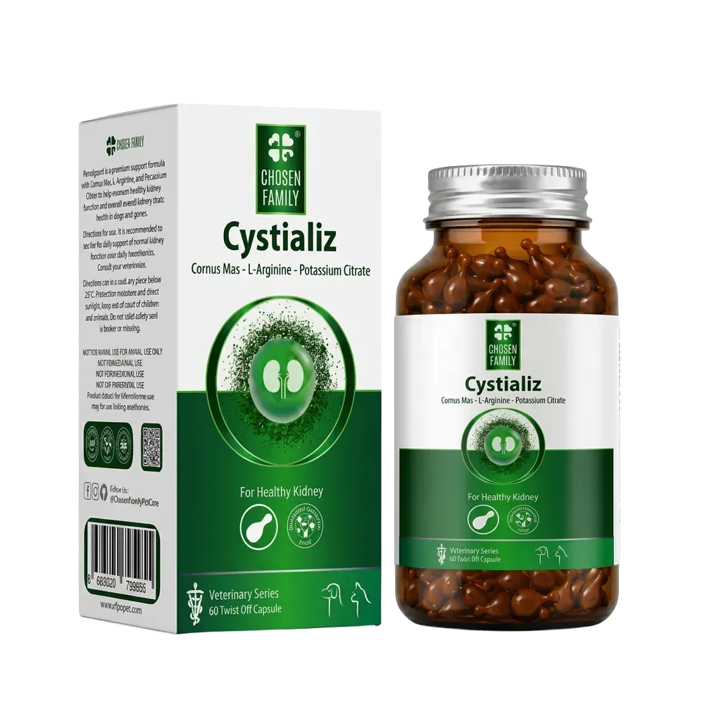 CYSTIALIZ Canine & Feline Bladder and Urinary Tract Support Twist-Off Capsules (60 Twist-Off Capsules)