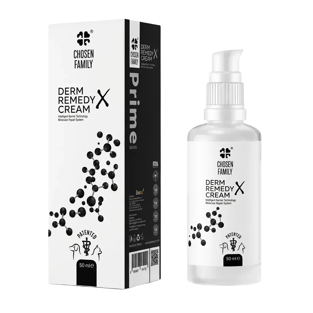 DERM REMEDY X Canine & Feline Dermal Barrier & Wound Repair Topical Skin Cream (20 ml)