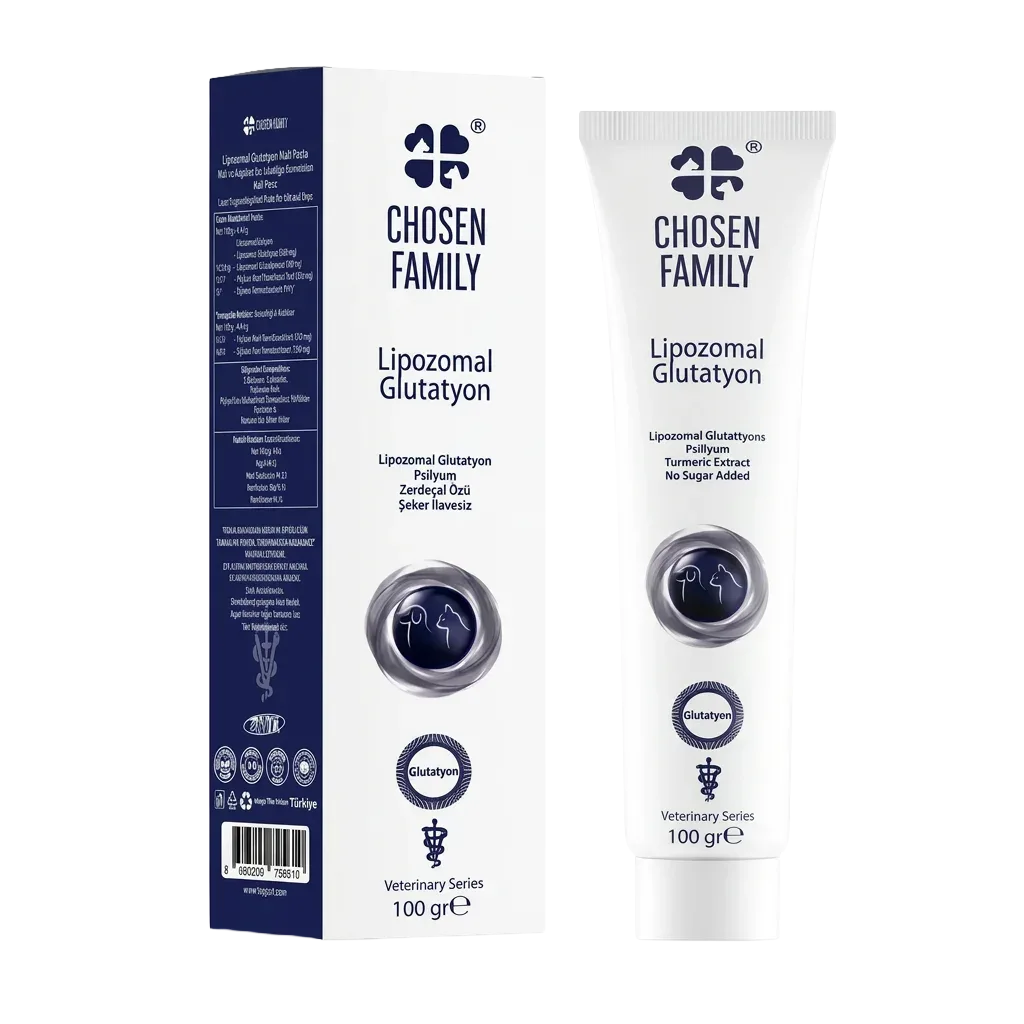 LIPOZOMAL GLUTATYON Kedi ve Köpek Hücresel İmmün ve Antioksidan Malt Macunu (100 gr)