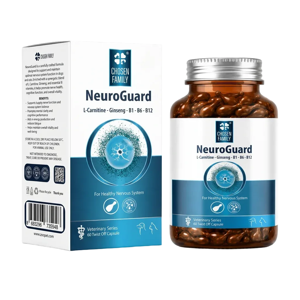 NEUROGUARD Kedi ve Köpek Sinir Sistemi Desteği Twist-Off Kapsül (60 Kapsül)